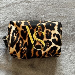 Victoria's Secret Leopard Print Cosmetic Bag